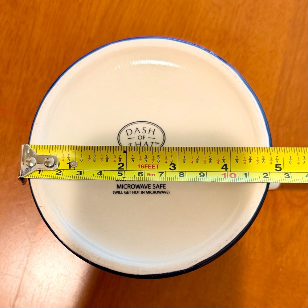🌟 4pc Hand Painted Stackable Ceramic Measuring Cups - Picture 6 of 8